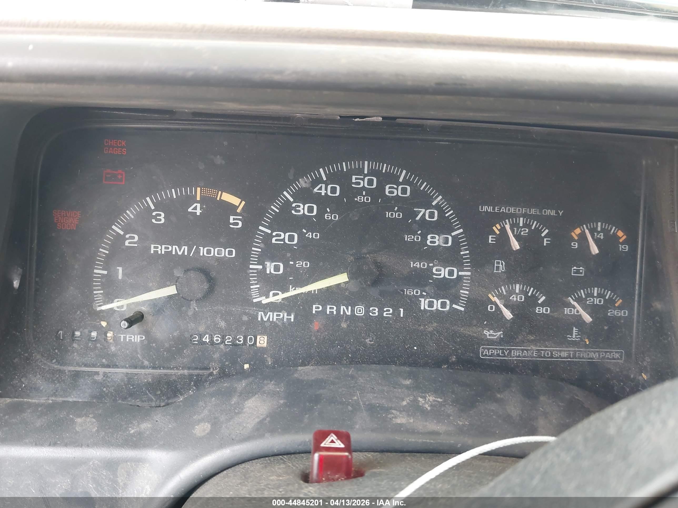 1995 Chevrolet Gmt-400 C1500 White vin: 2GCEC19K8S1172632