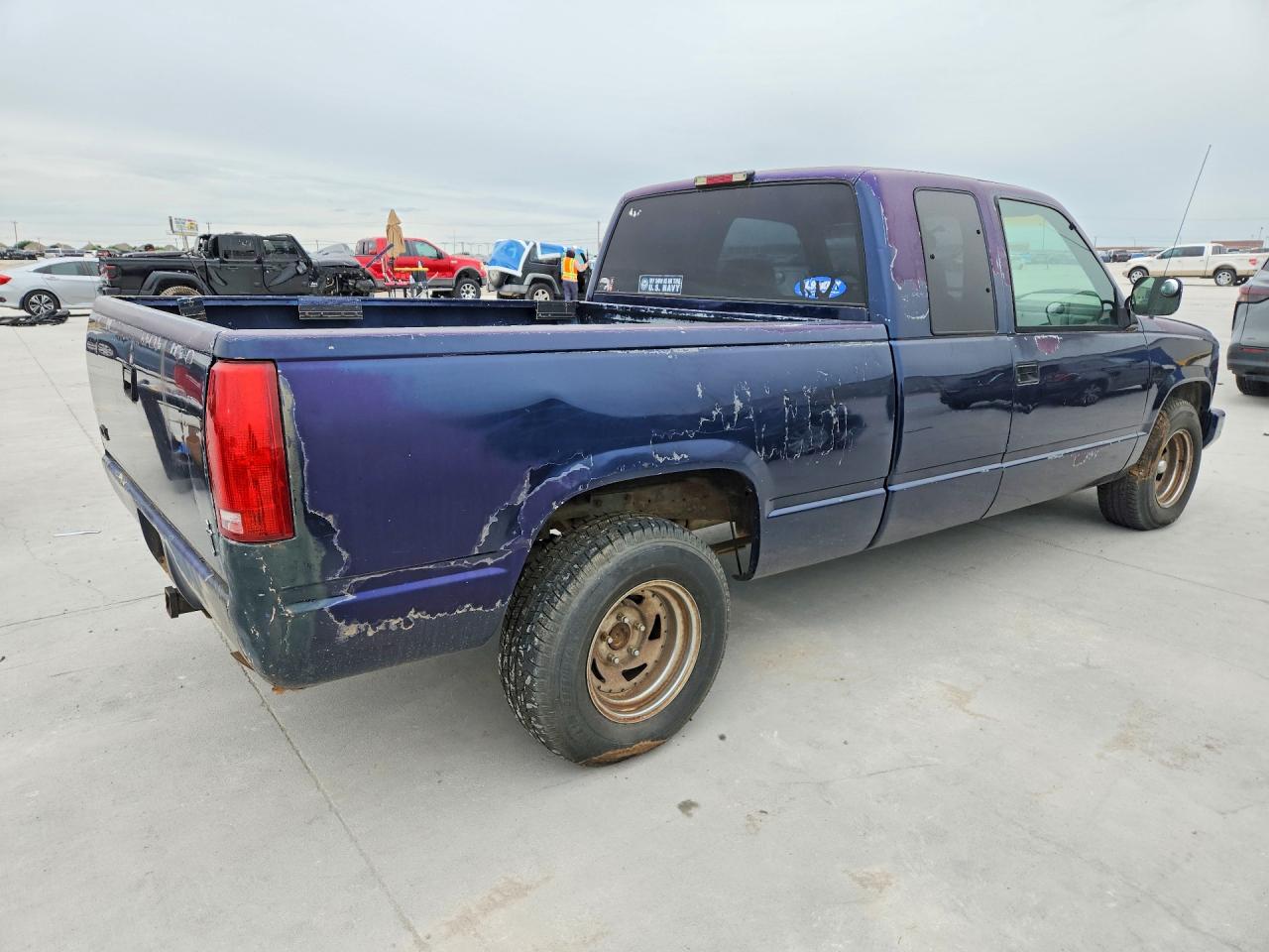 1994 Chevrolet Gmt-400 C1500 Blue vin: 2GCEC19K9R1256985