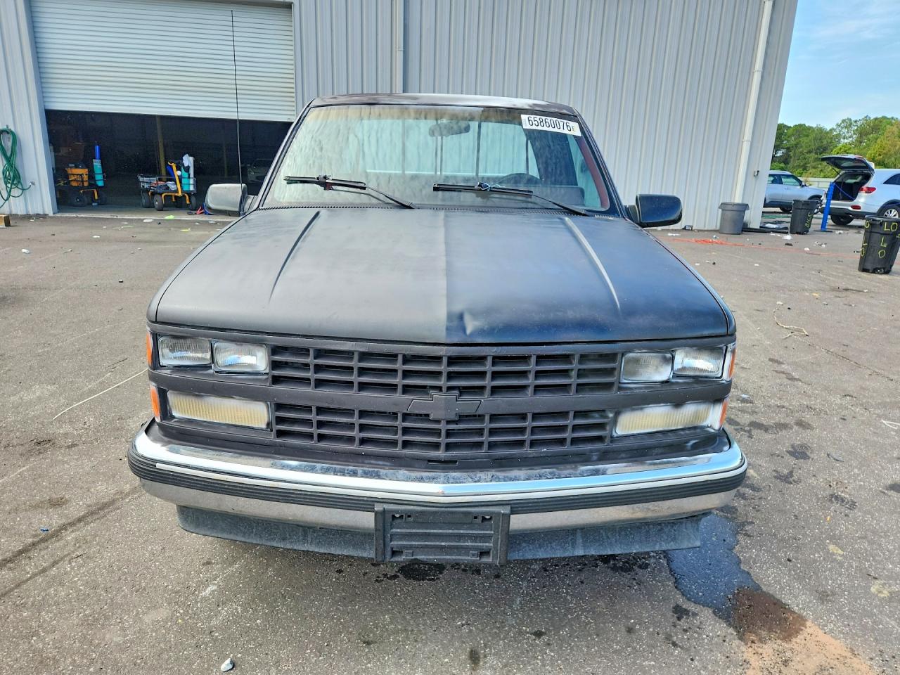 1989 Chevrolet Gmt-400 C1500 Black vin: 2GCEC19KXK1207445