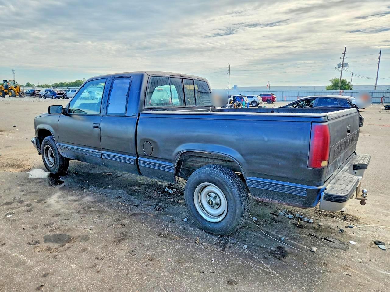 1989 Chevrolet Gmt-400 C1500 Black vin: 2GCEC19KXK1207445