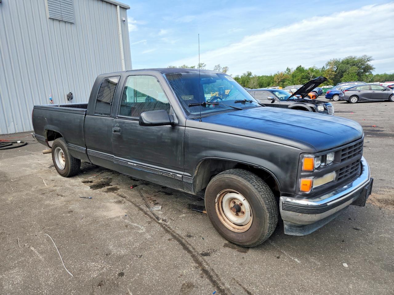 1989 Chevrolet Gmt-400 C1500 Black vin: 2GCEC19KXK1207445