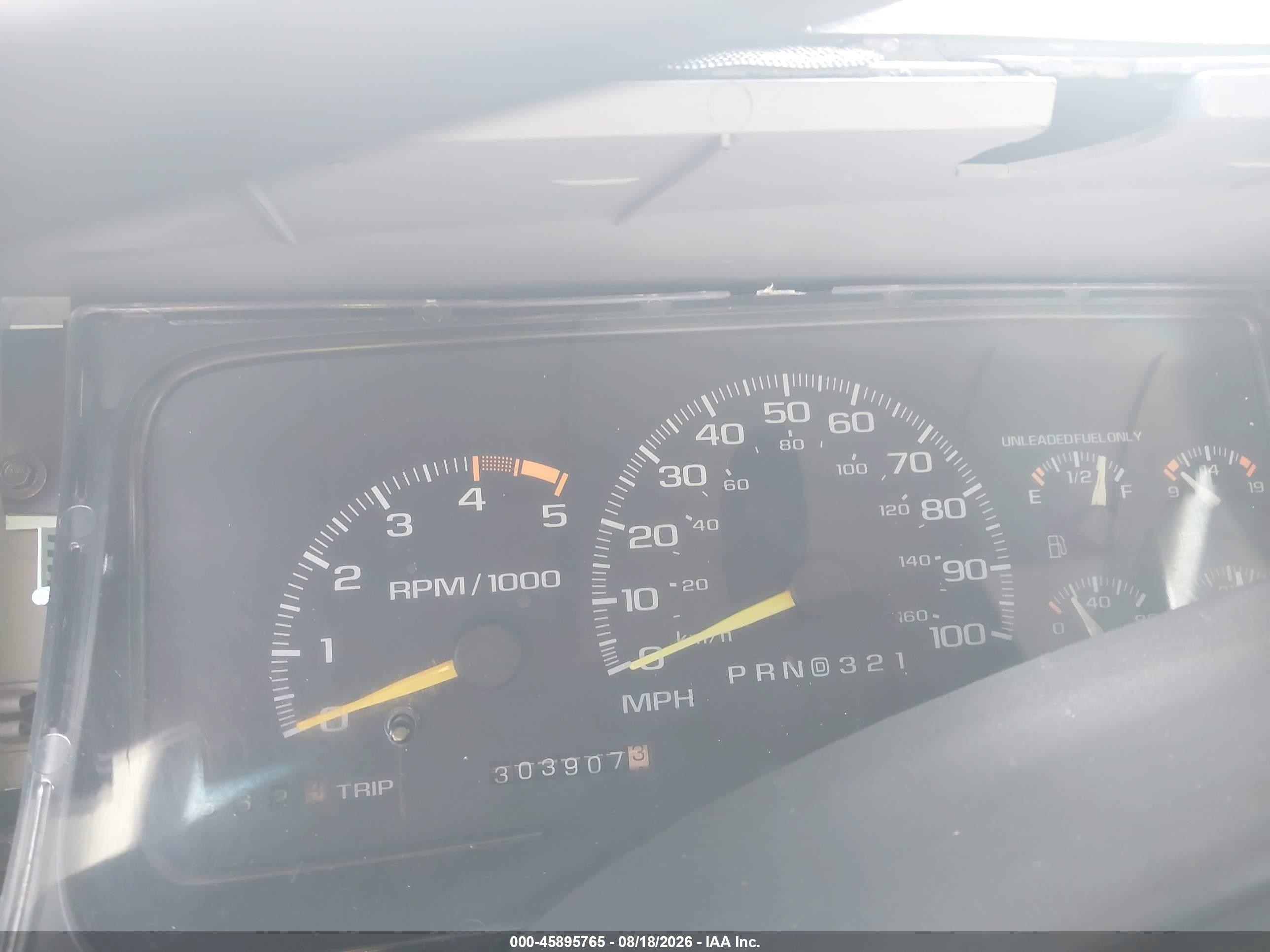 1995 Chevrolet Gmt-400 C1500 Black vin: 2GCEC19KXS1246164