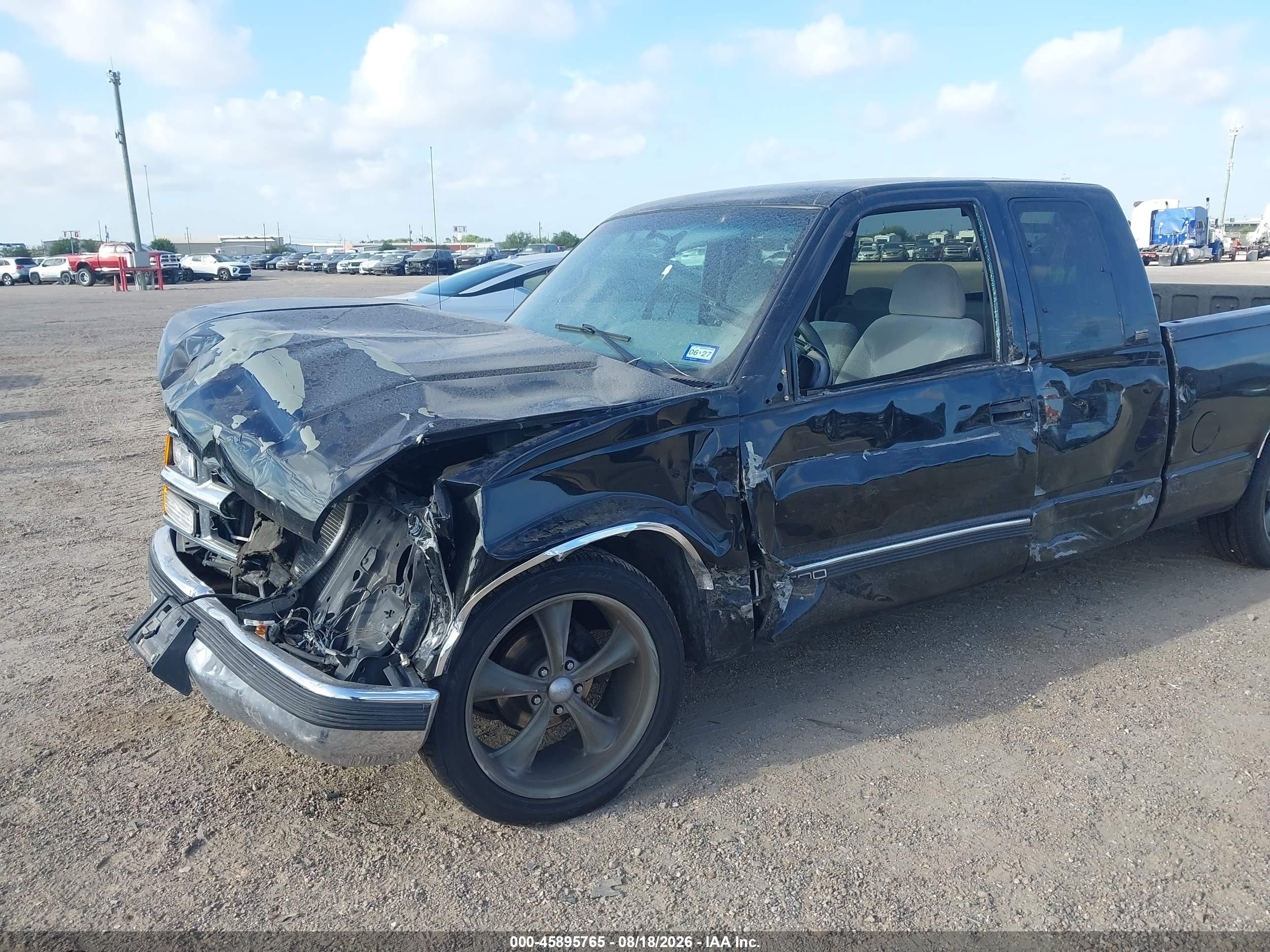 1995 Chevrolet Gmt-400 C1500 Black vin: 2GCEC19KXS1246164