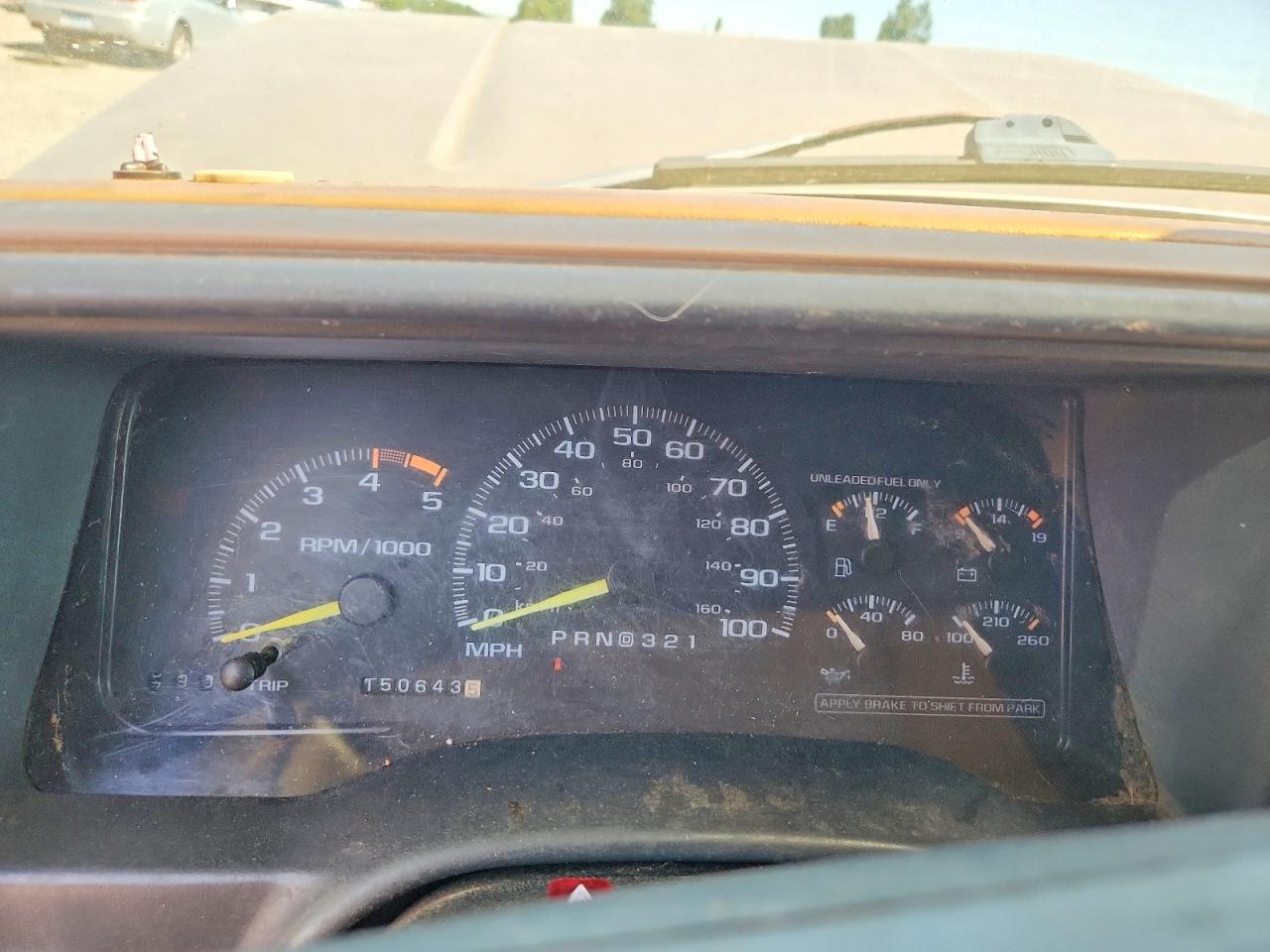 1995 Chevrolet Gmt-400 C1500 Желто-коричневый vin: 2GCEC19KXS1301194