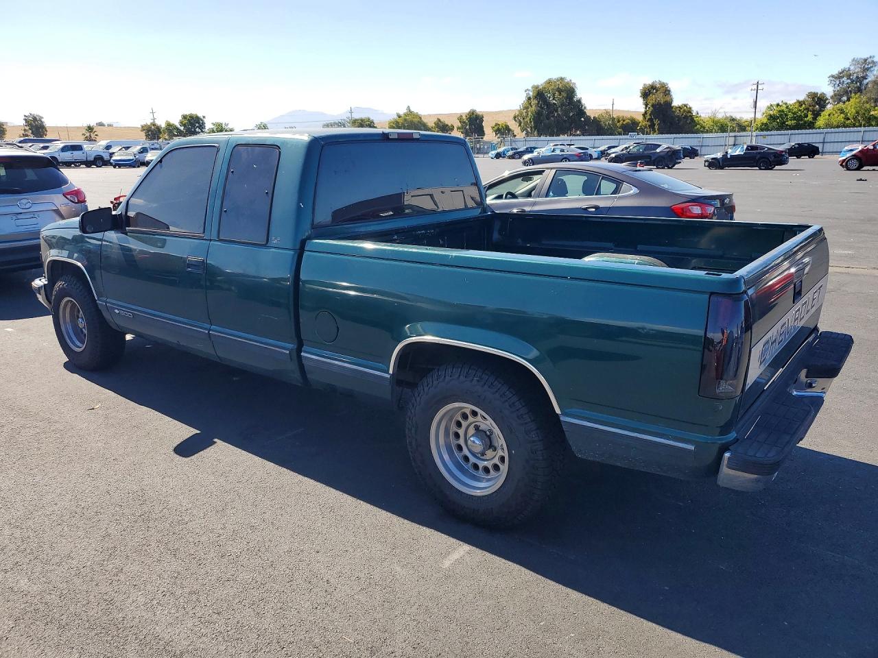 1996 Chevrolet Gmt-400 C1500 Green vin: 2GCEC19M0T1202306