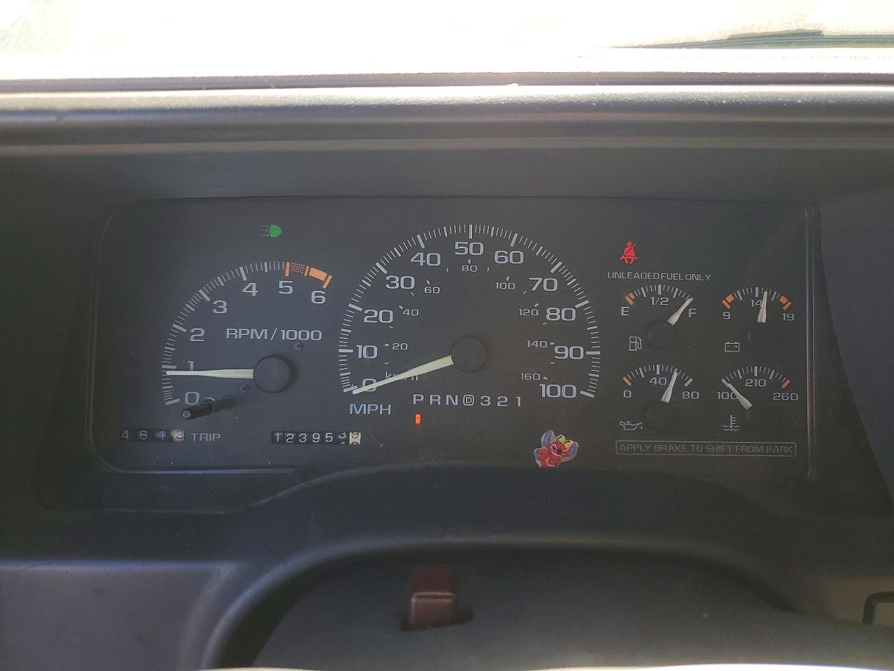 1996 Chevrolet Gmt-400 C1500 Green vin: 2GCEC19M0T1202306