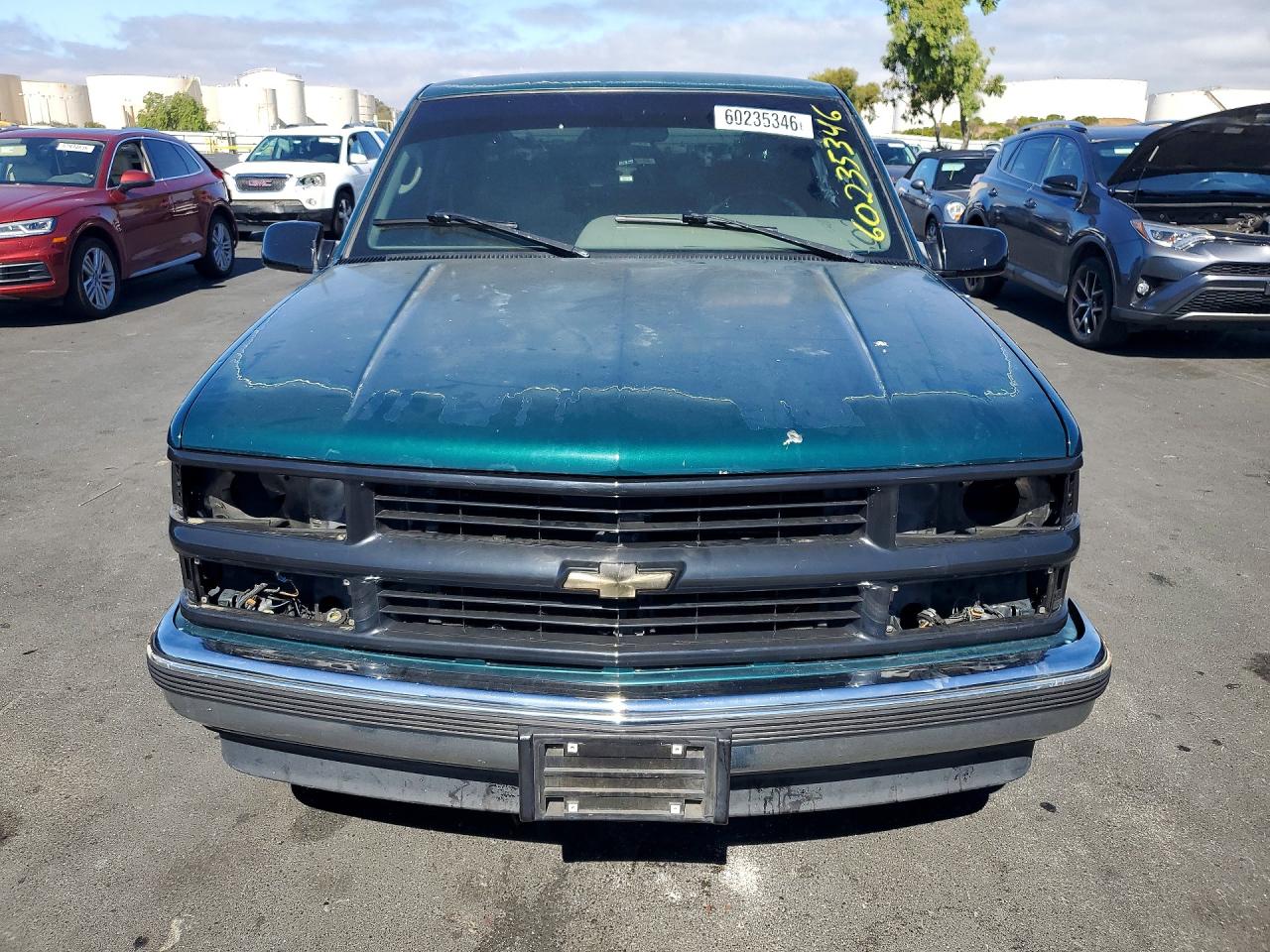 1996 Chevrolet Gmt-400 C1500 Green vin: 2GCEC19M0T1202306