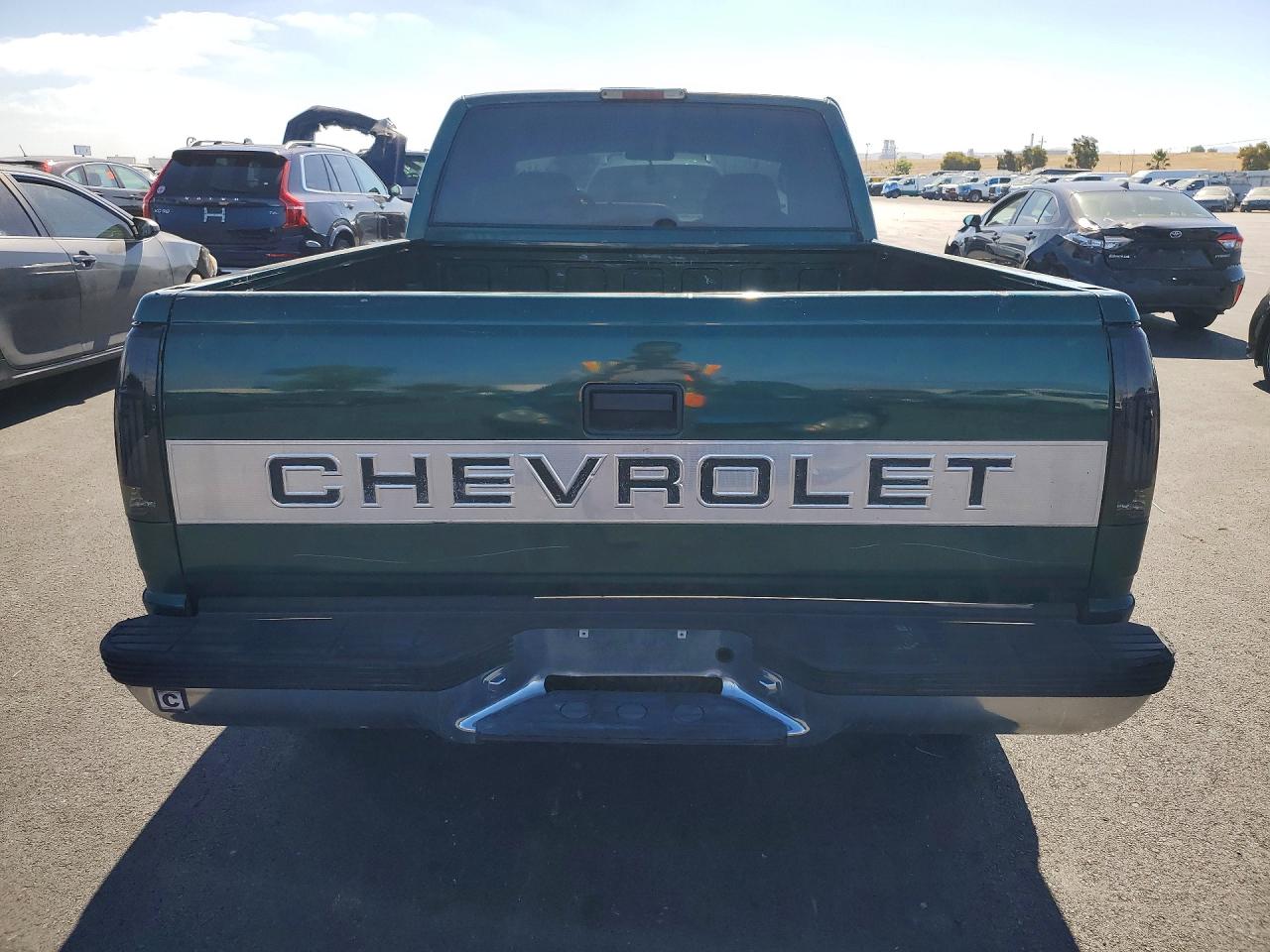 1996 Chevrolet Gmt-400 C1500 Green vin: 2GCEC19M0T1202306