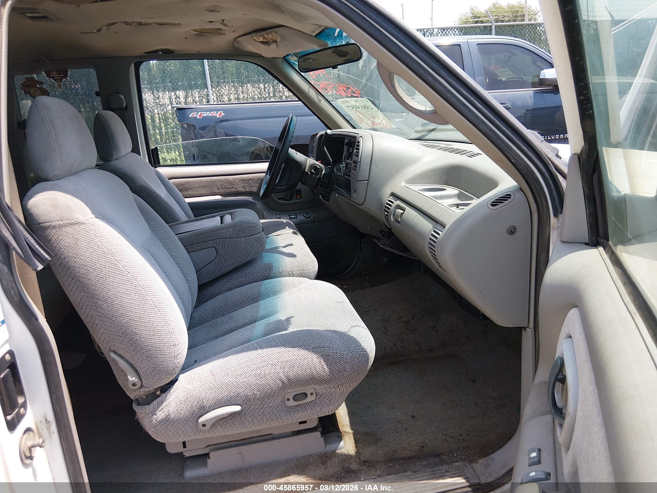 1996 Chevrolet Gmt-400 C1500 White vin: 2GCEC19M2T1208558