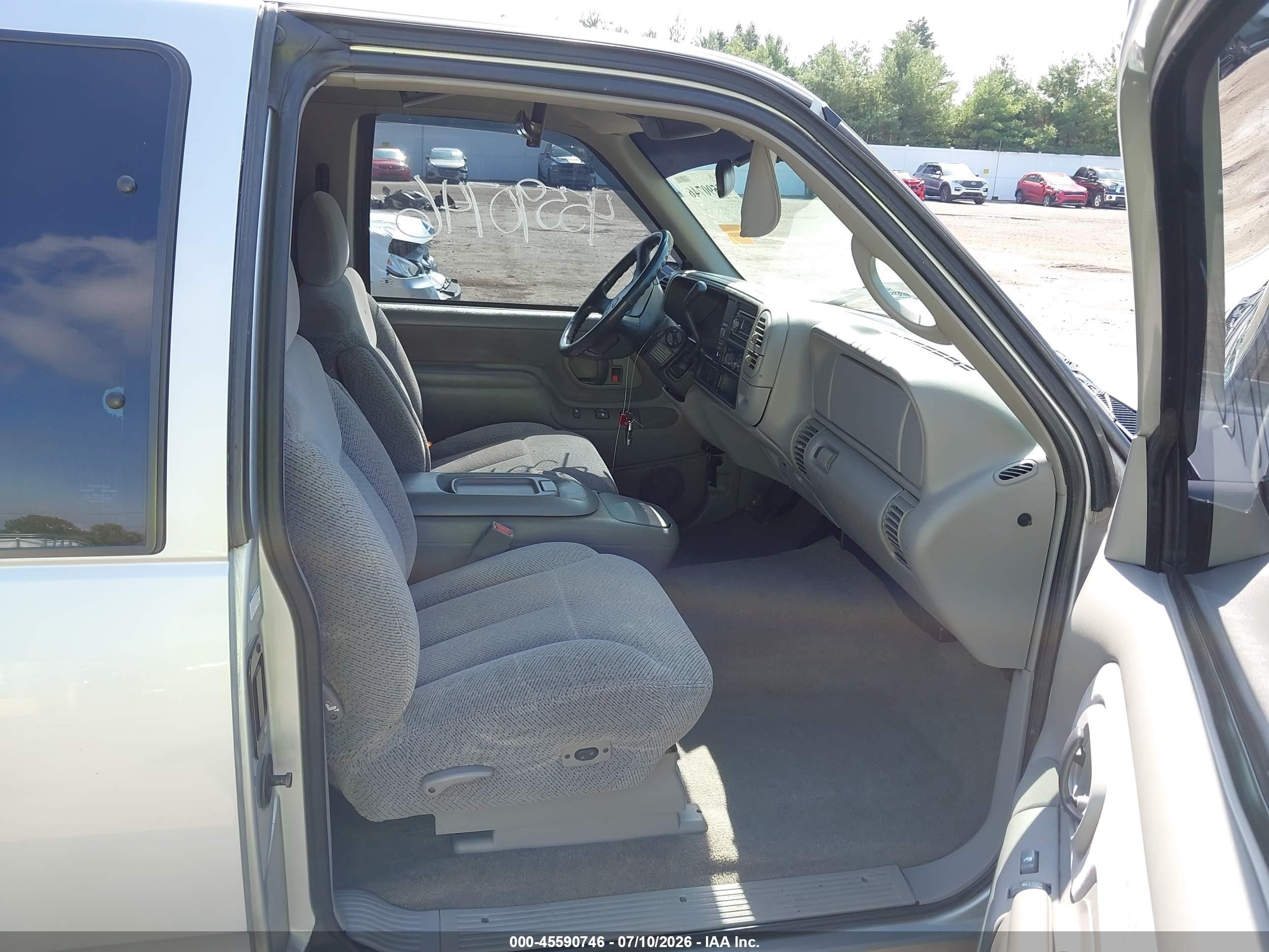 1997 Chevrolet C1500 Fleetside Gray vin: 2GCEC19M2V1179887
