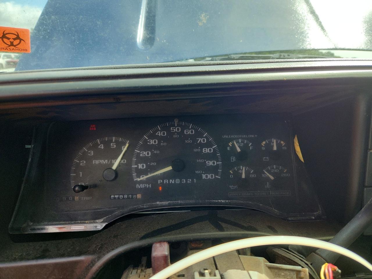 1998 Chevrolet Gmt-400 C1500 Blue vin: 2GCEC19M2W1258123