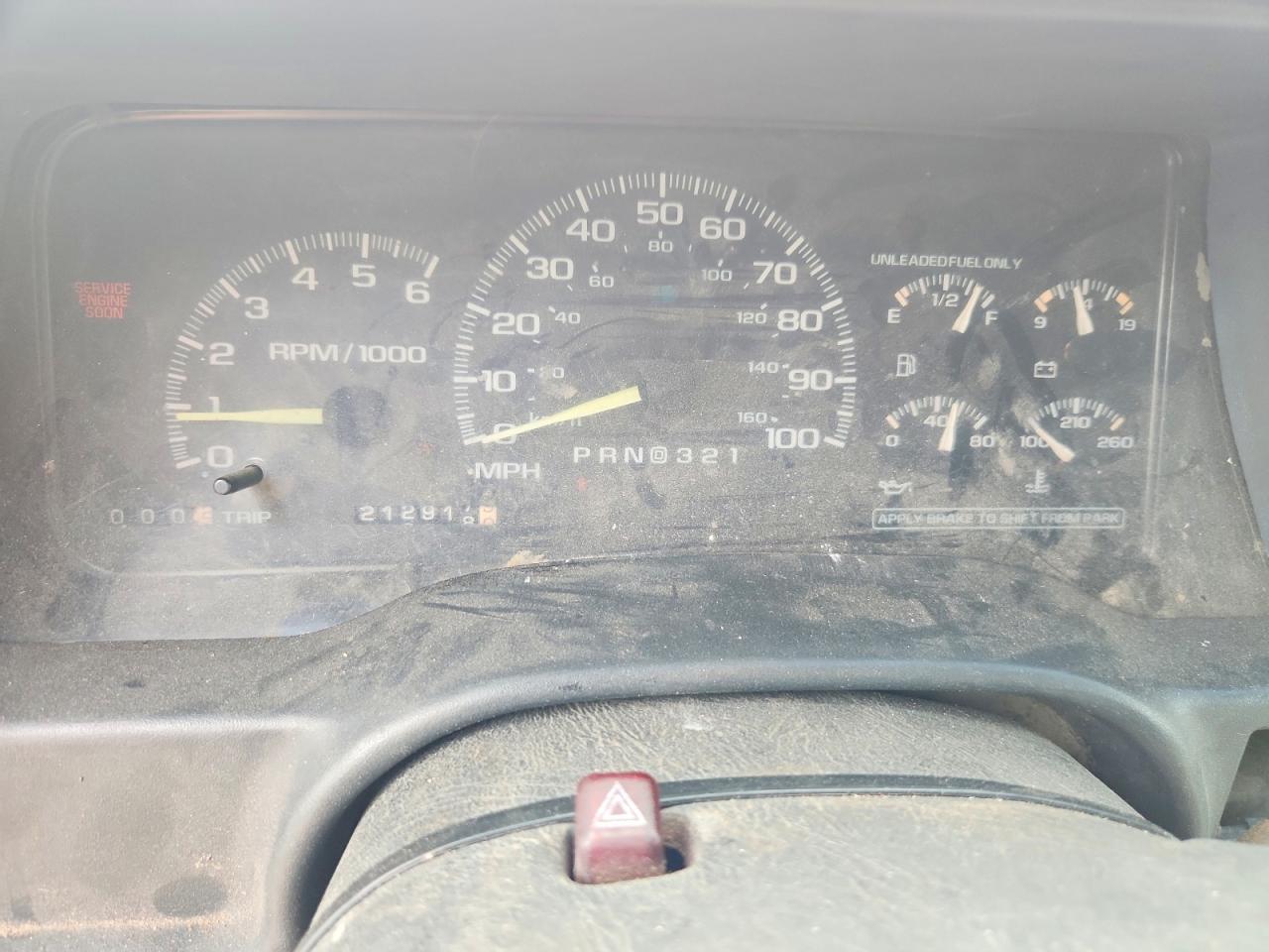 1998 Chevrolet Gmt-400 C1500 Black vin: 2GCEC19M5W1207554
