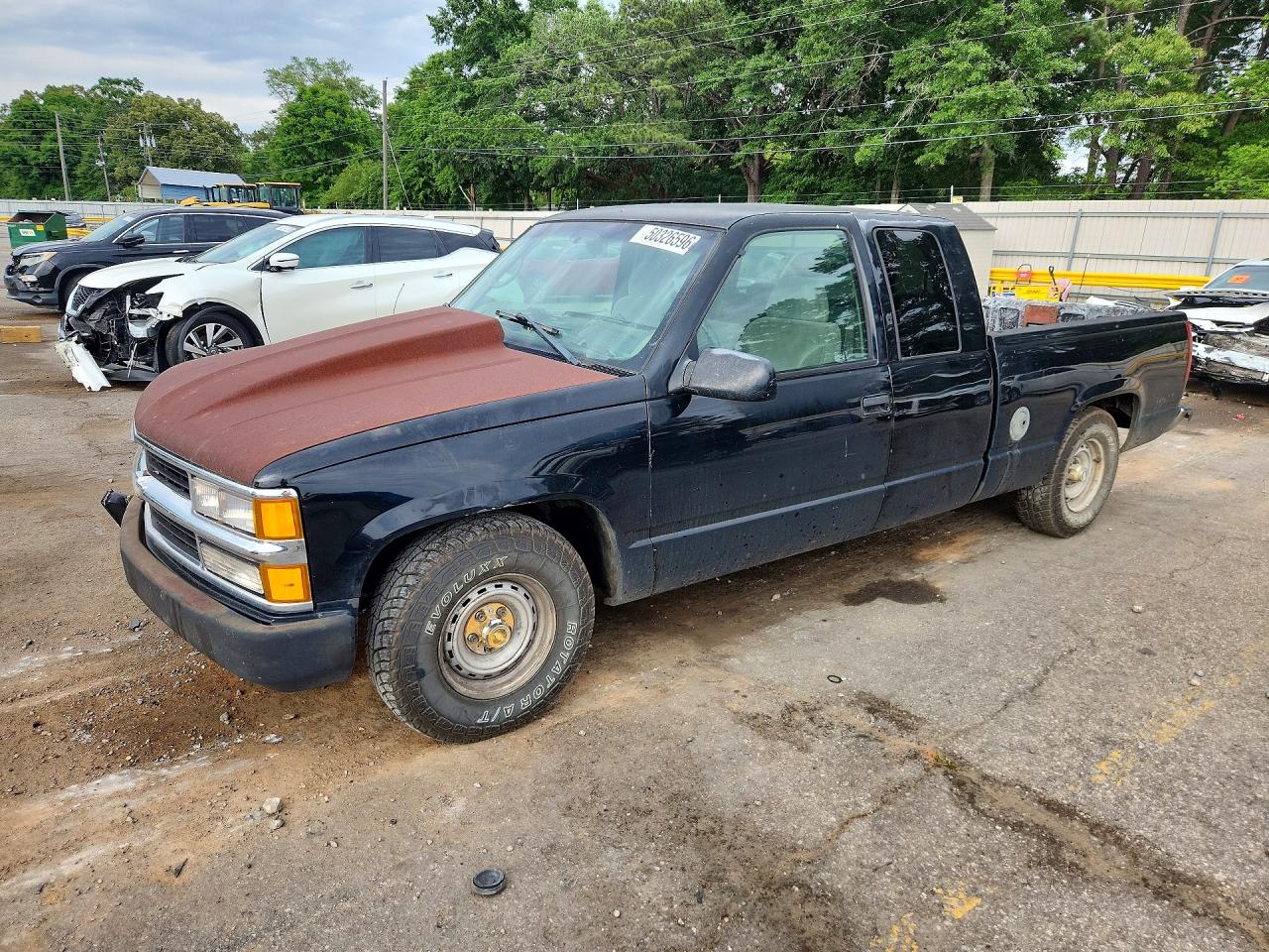 1998 Chevrolet Gmt-400 C1500 Black vin: 2GCEC19M5W1207554