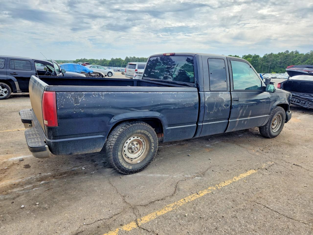 1998 Chevrolet Gmt-400 C1500 Black vin: 2GCEC19M5W1207554