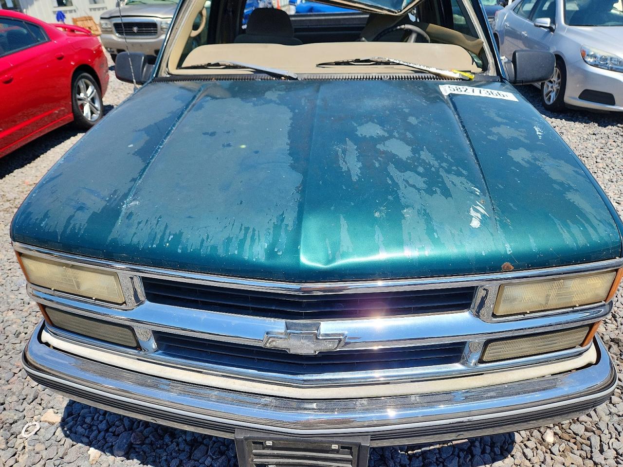 1997 Chevrolet Gmt-400 C1500 Green vin: 2GCEC19M8V1253314