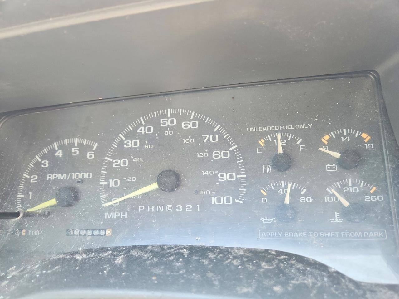 1997 Chevrolet Gmt-400 C1500 Green vin: 2GCEC19M8V1253314