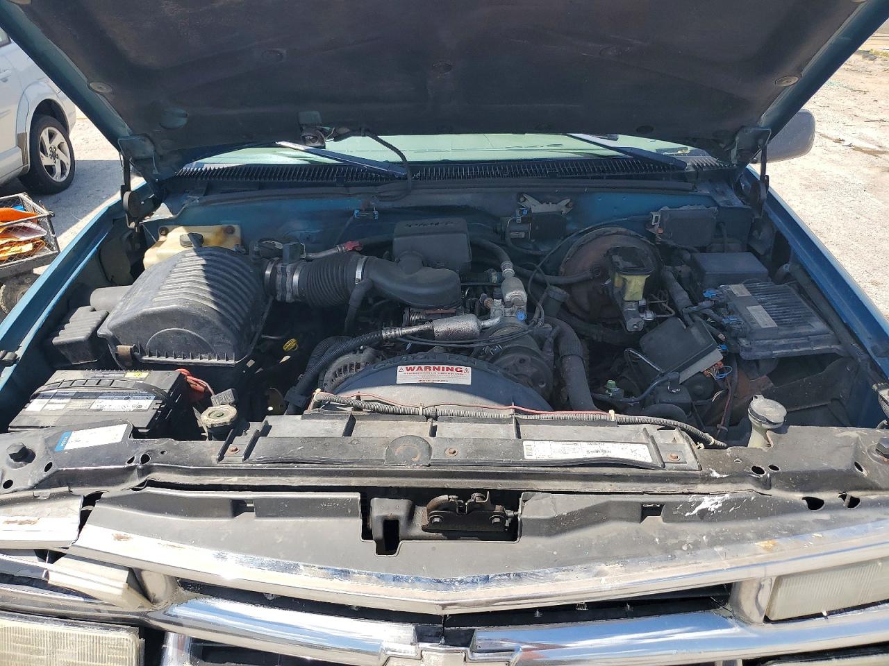 1998 Chevrolet Gmt-400 C1500 Green vin: 2GCEC19M8W1197571