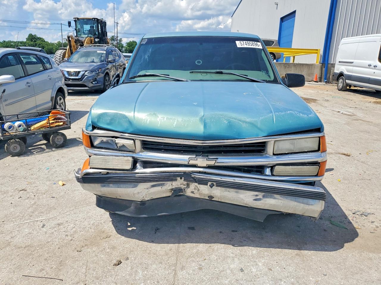 1998 Chevrolet Gmt-400 C1500 Green vin: 2GCEC19M8W1197571