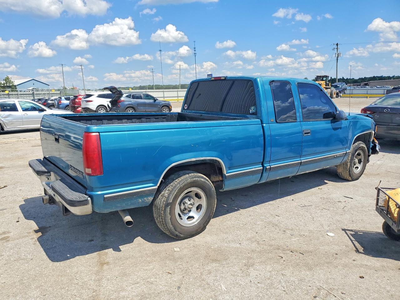 1998 Chevrolet Gmt-400 C1500 Green vin: 2GCEC19M8W1197571