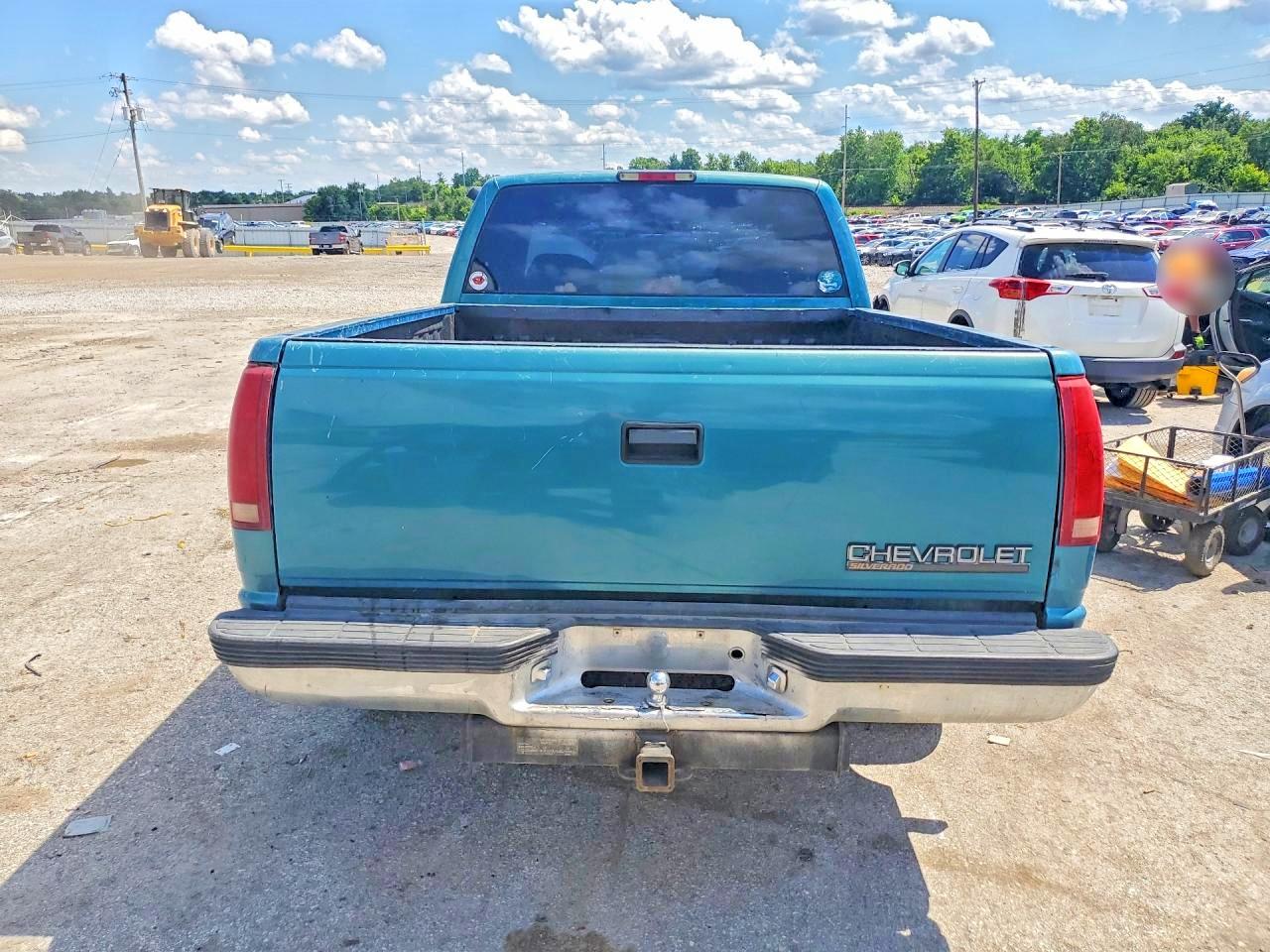 1998 Chevrolet Gmt-400 C1500 Green vin: 2GCEC19M8W1197571