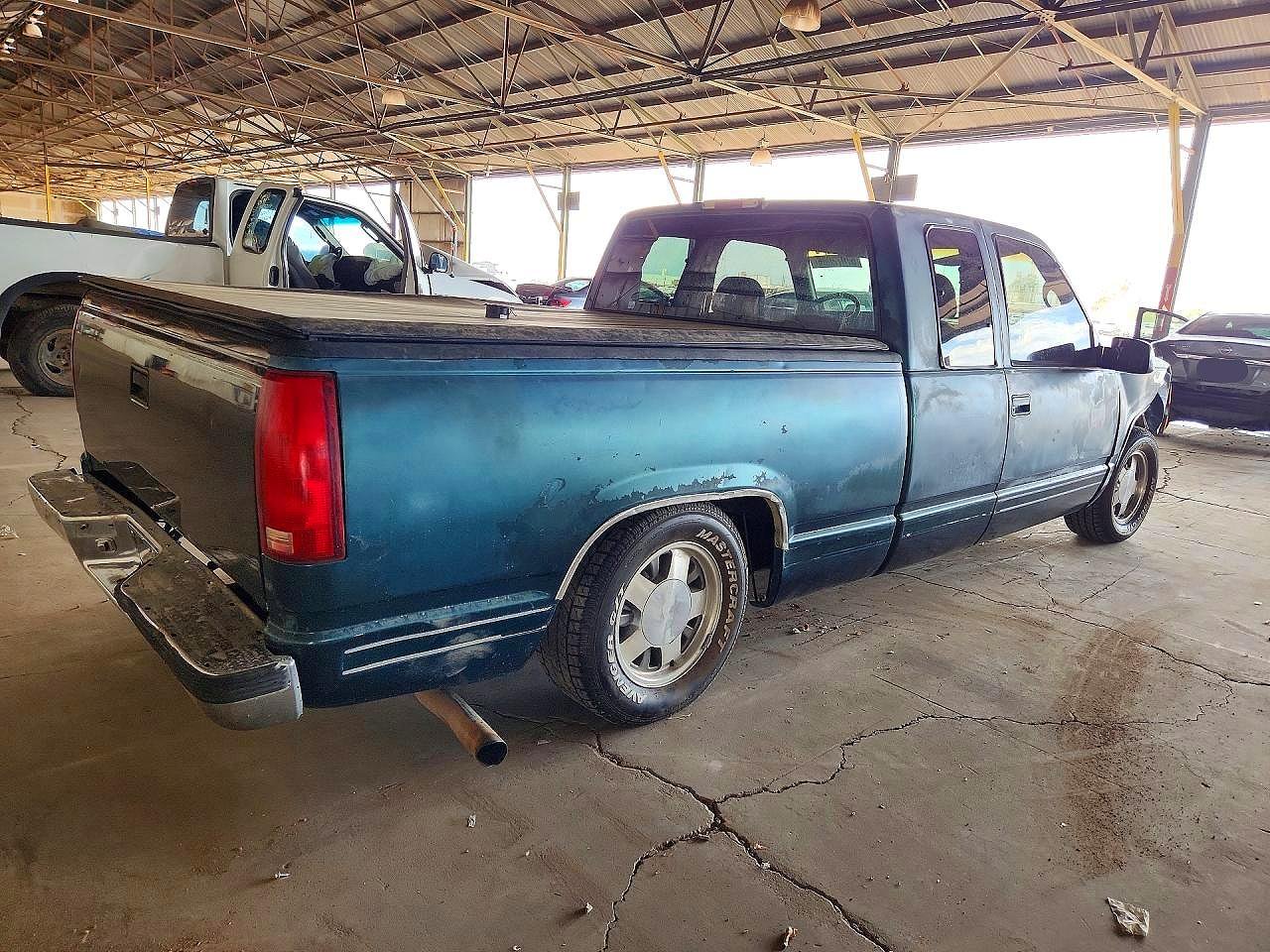 1996 Chevrolet Gmt-400 C1500 Green vin: 2GCEC19M9T1184999