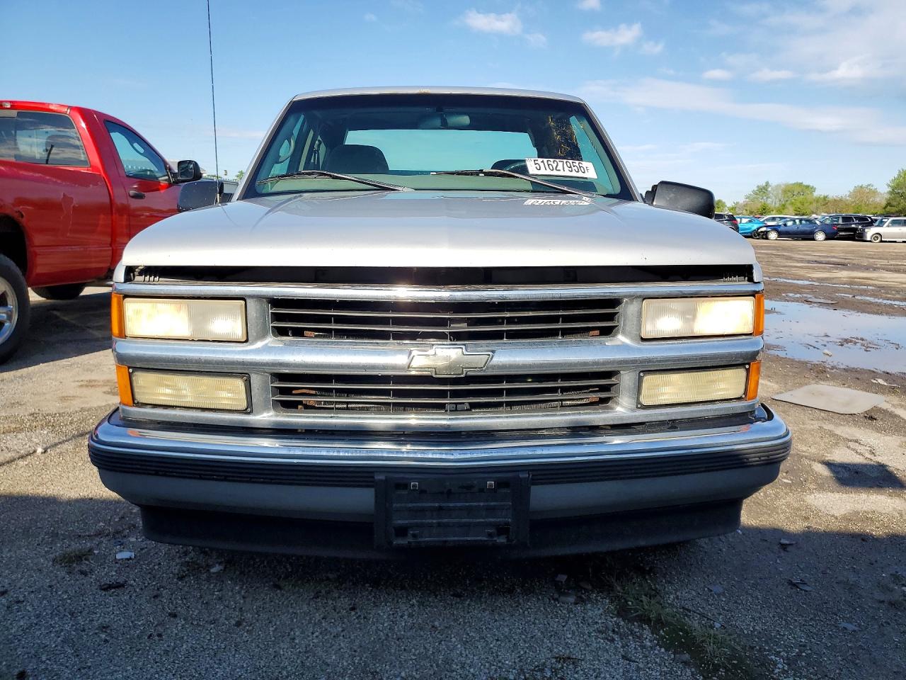 1997 Chevrolet Gmt-400 C1500 Silver vin: 2GCEC19MXV1254691