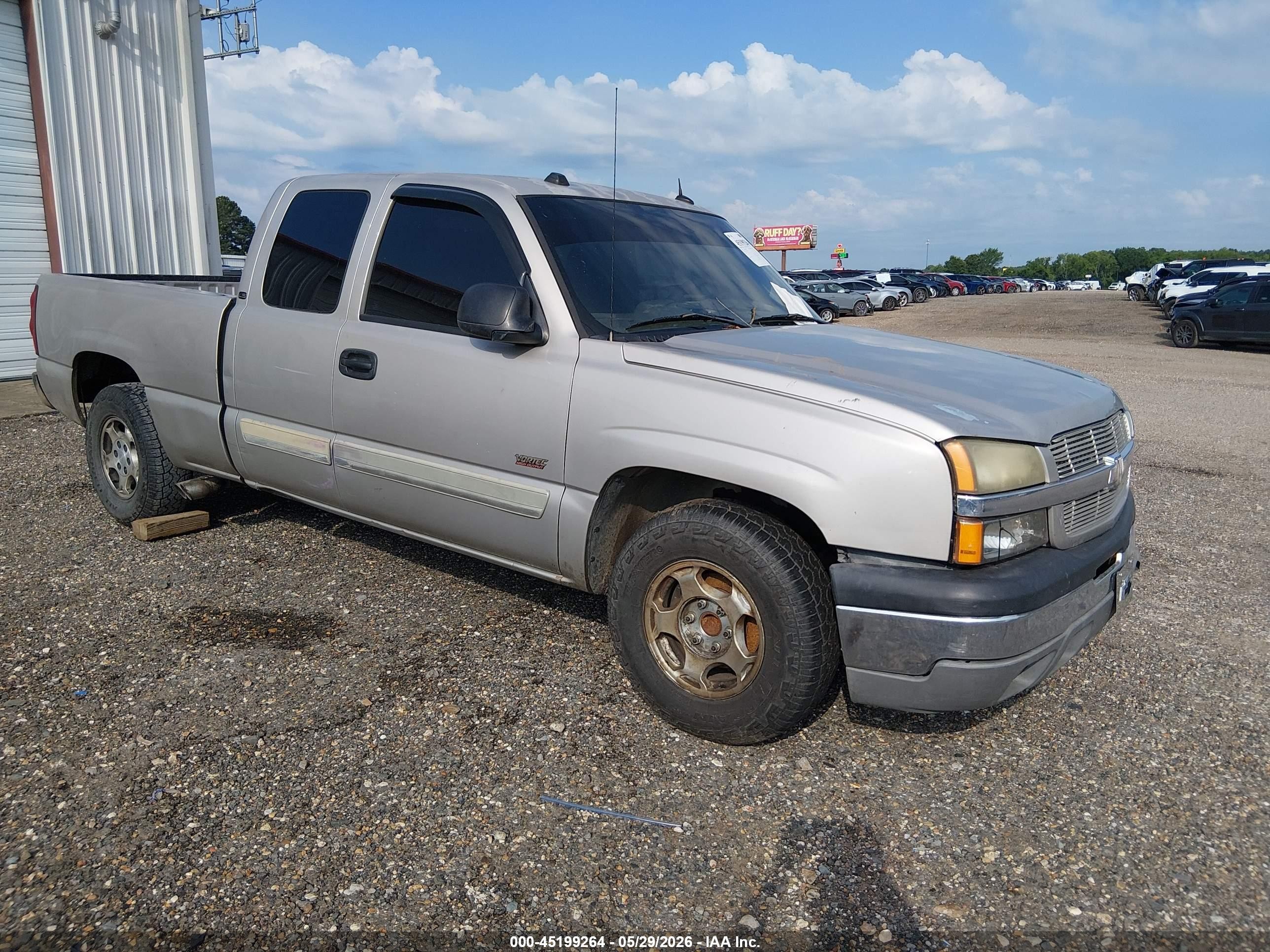 2004 Chevrolet Silverado 1500 Ls Tan vin: 2GCEC19N341352601