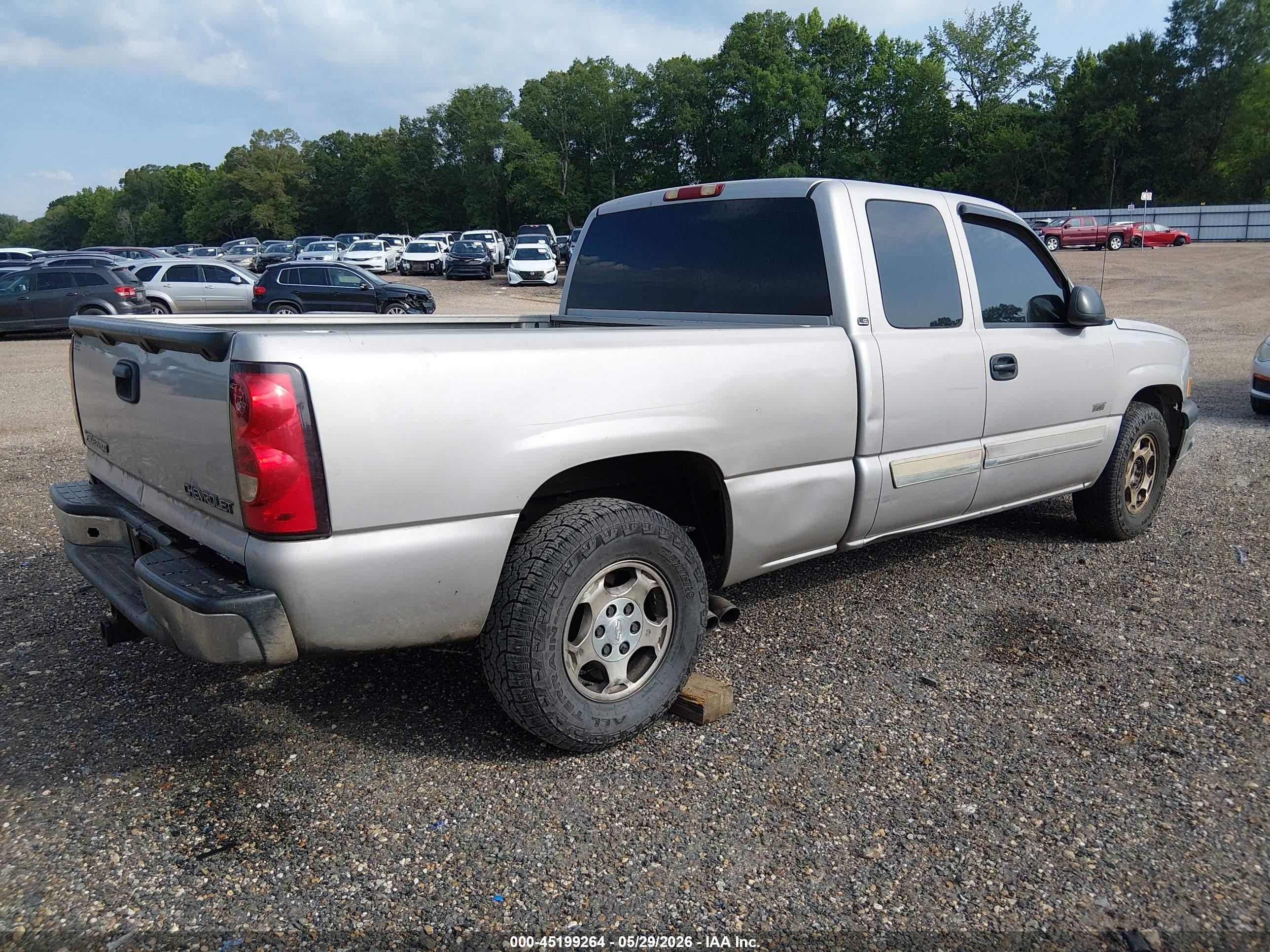 2004 Chevrolet Silverado 1500 Ls Tan vin: 2GCEC19N341352601
