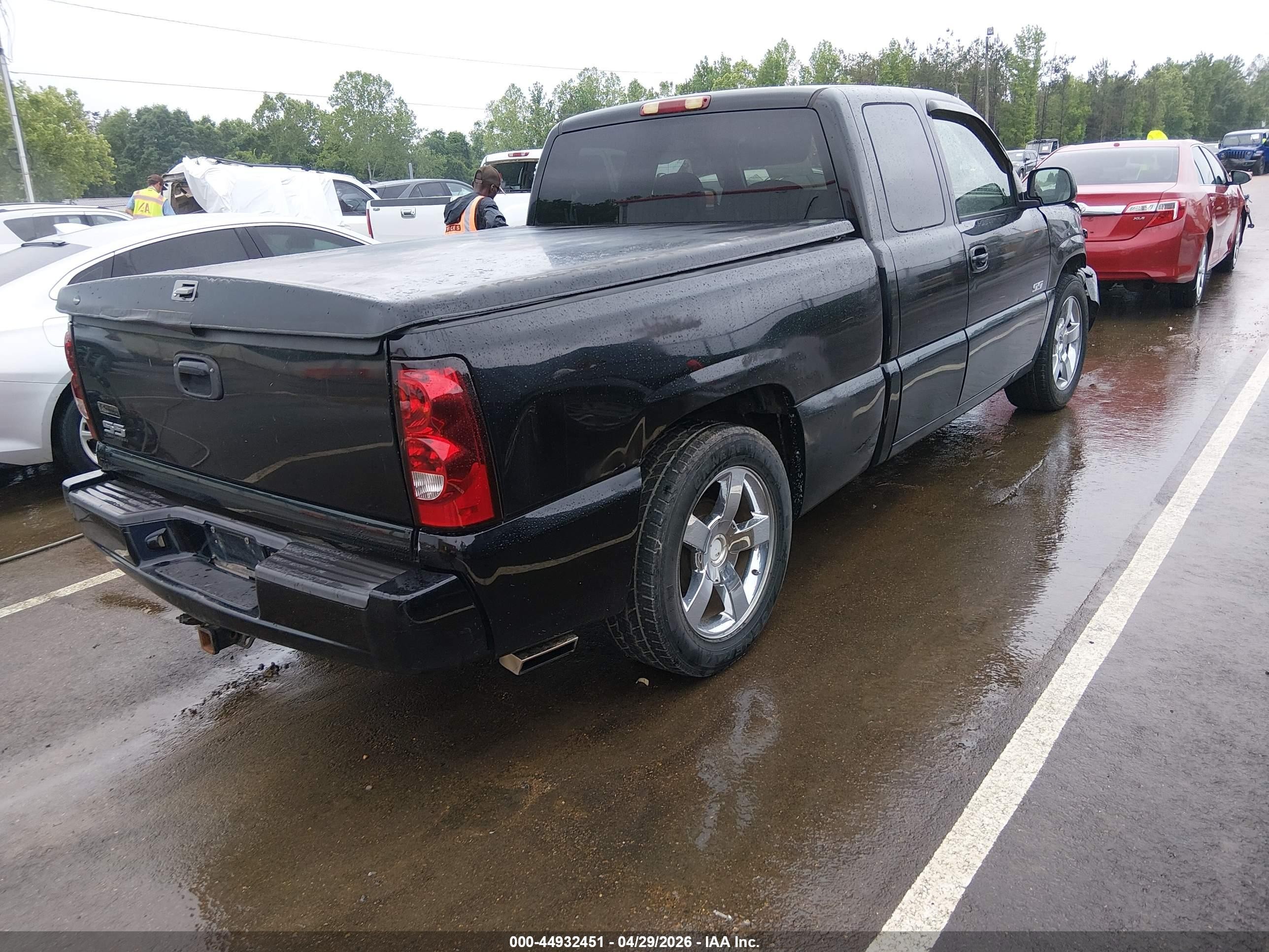 2005 Chevrolet Silverado 1500 Lt Black vin: 2GCEC19N451312349