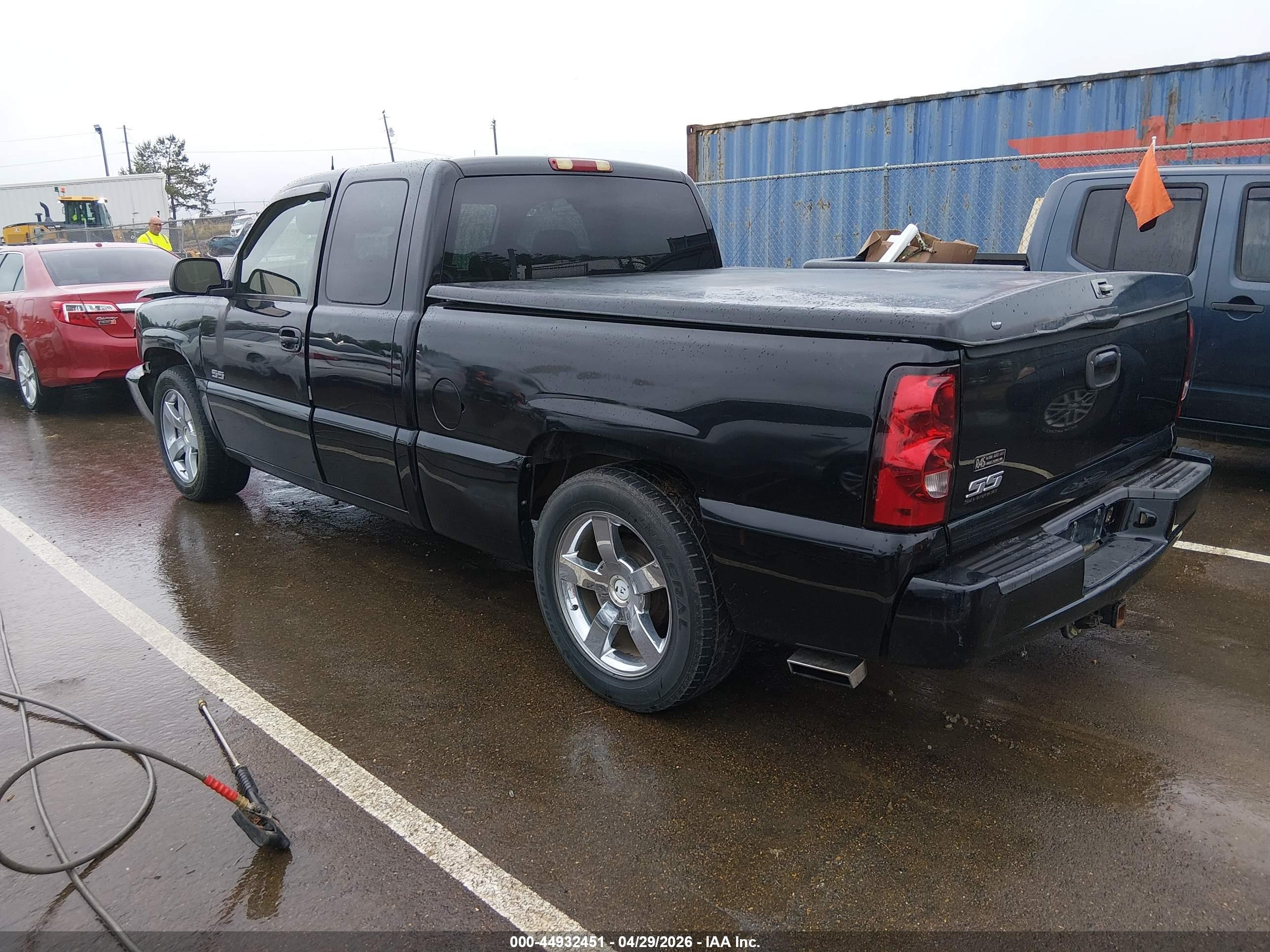 2005 Chevrolet Silverado 1500 Lt Black vin: 2GCEC19N451312349