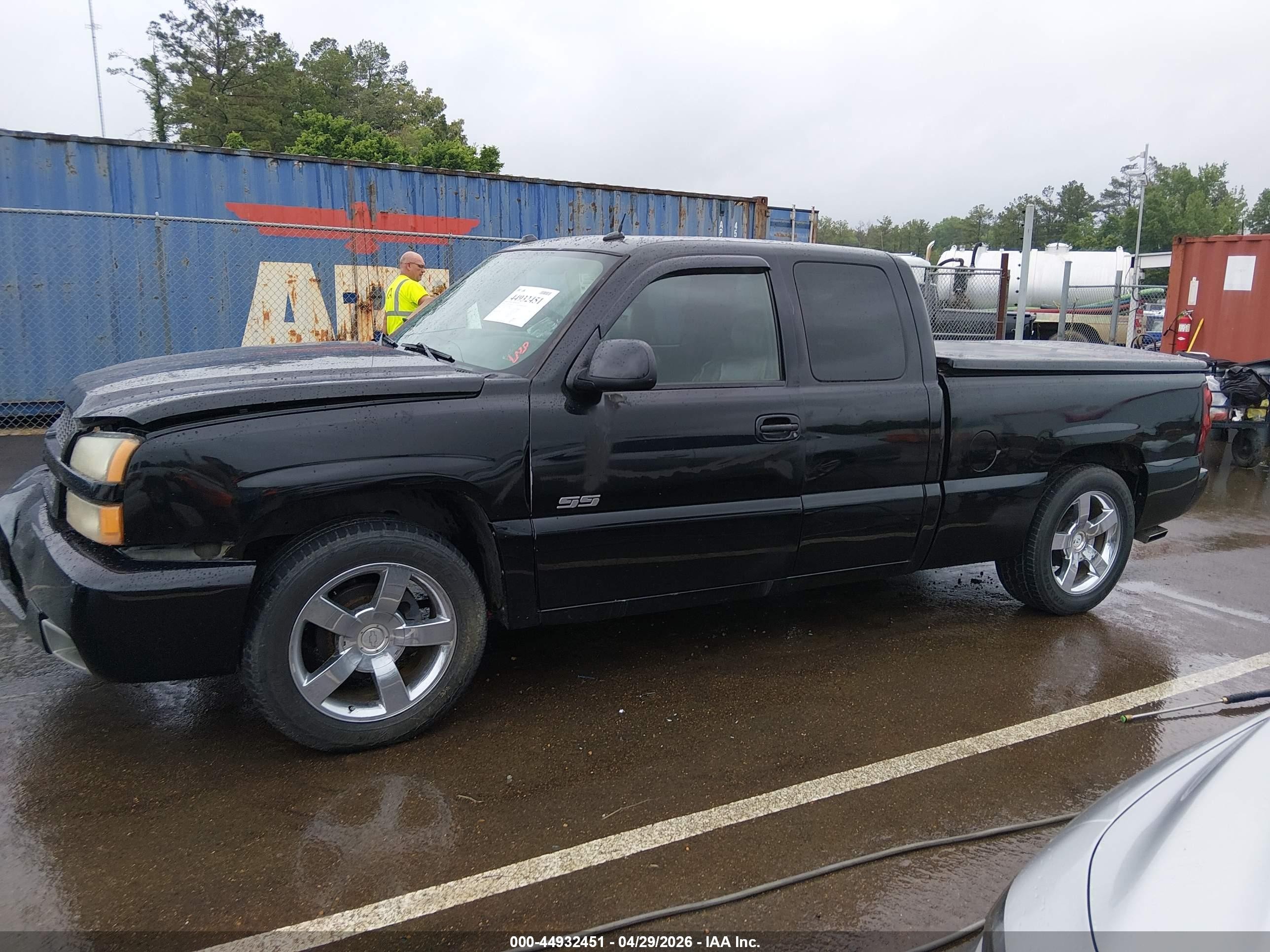2005 Chevrolet Silverado 1500 Lt Black vin: 2GCEC19N451312349
