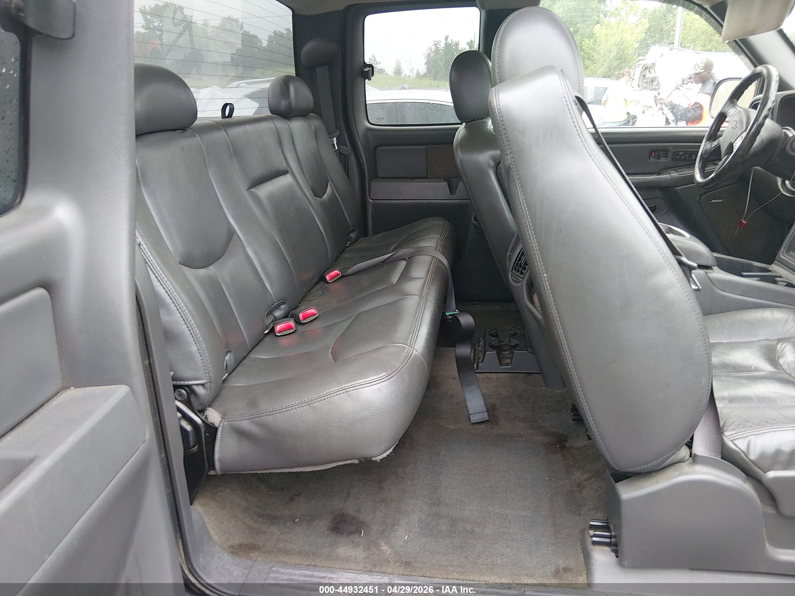 2005 Chevrolet Silverado 1500 Lt Black vin: 2GCEC19N451312349