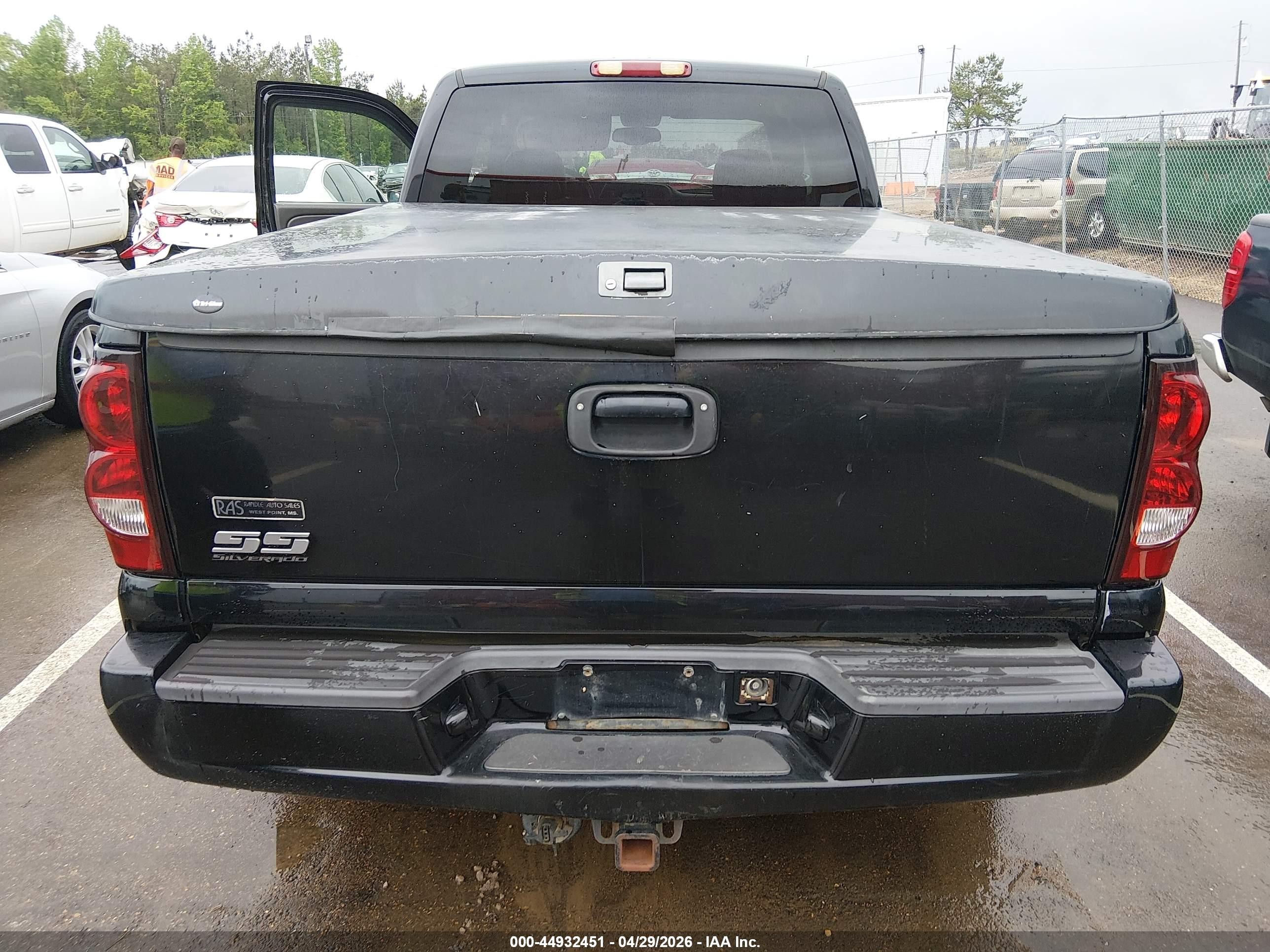 2005 Chevrolet Silverado 1500 Lt Black vin: 2GCEC19N451312349