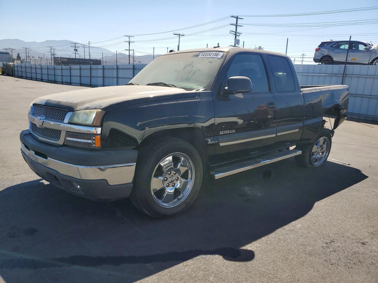 2005 Chevrolet Silverado C1500 Black vin: 2GCEC19N851367449