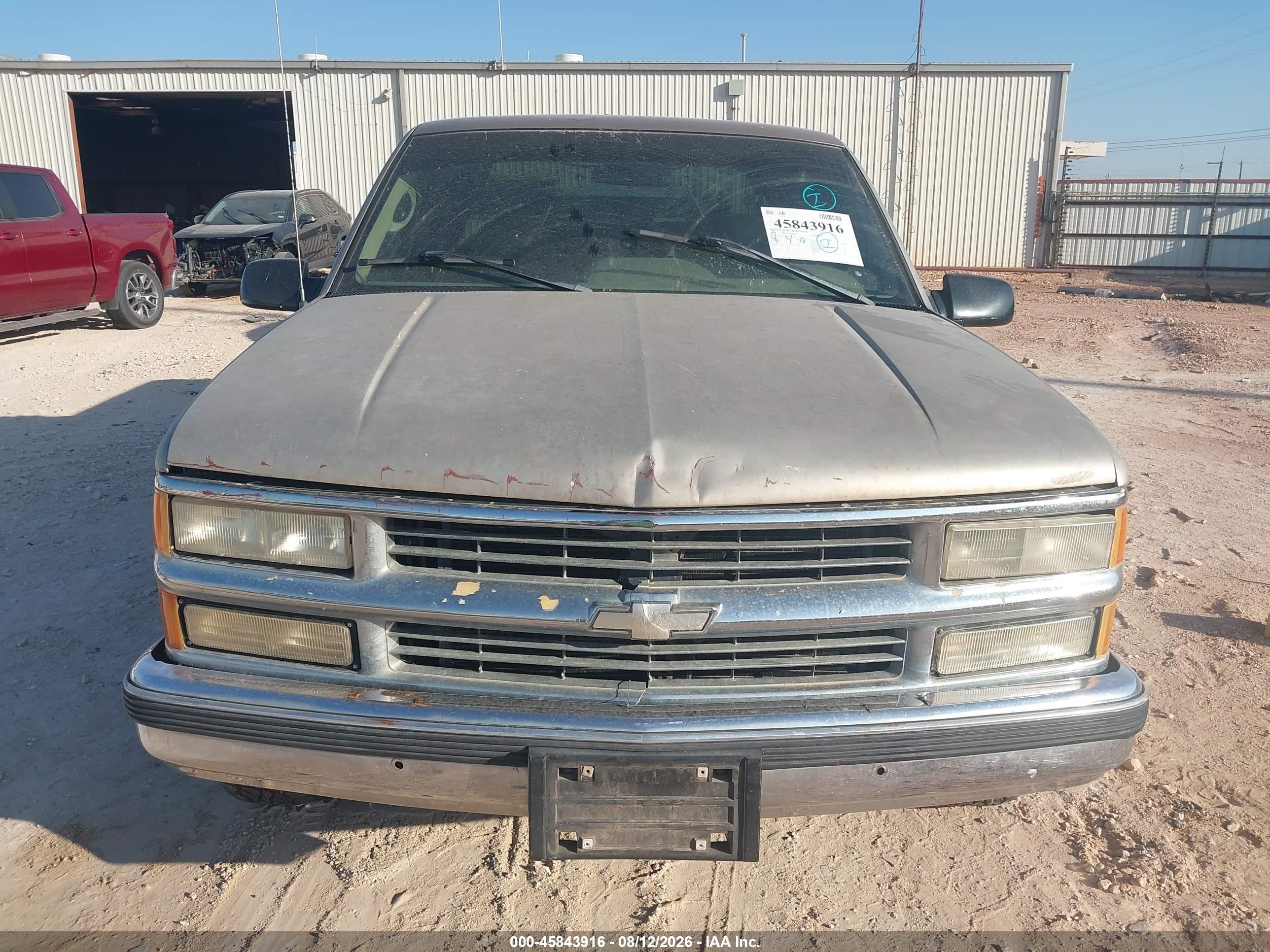 1996 Chevrolet Gmt-400 C1500 Коричневый vin: 2GCEC19R3T1162556
