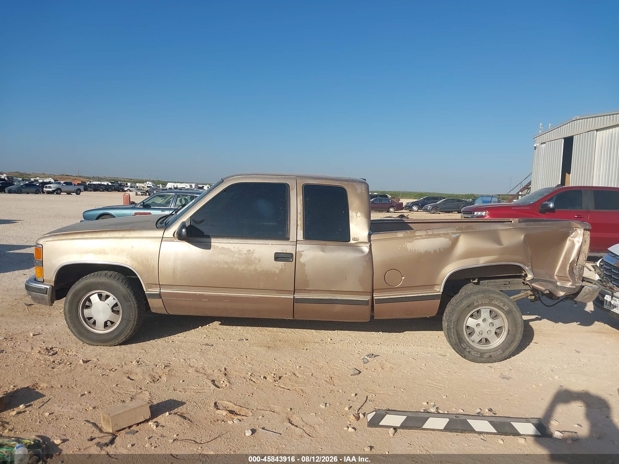 1996 Chevrolet Gmt-400 C1500 Коричневый vin: 2GCEC19R3T1162556