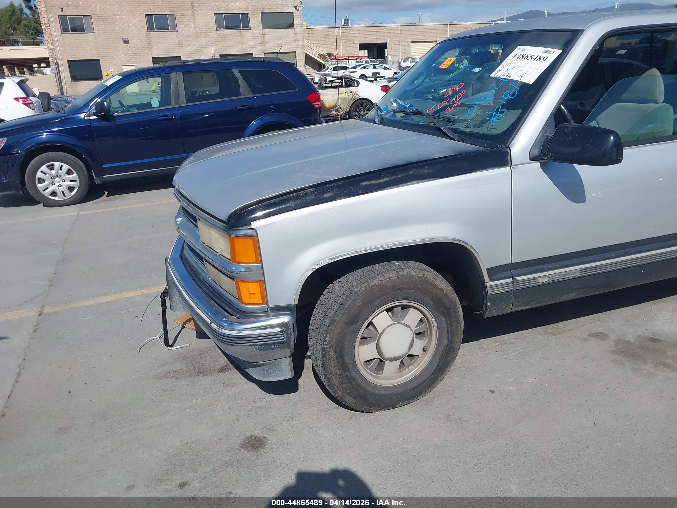 1997 Chevrolet C1500 Fleetside Gray vin: 2GCEC19R4V1223531