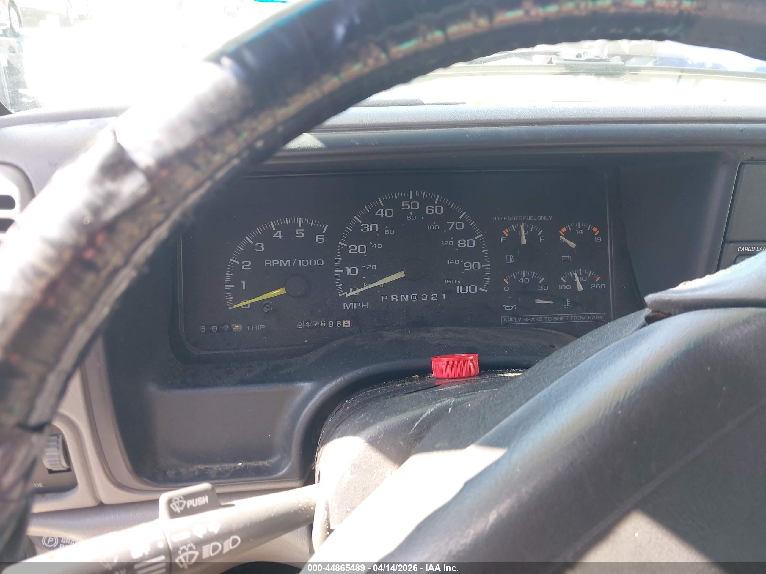 1997 Chevrolet C1500 Fleetside Gray vin: 2GCEC19R4V1223531