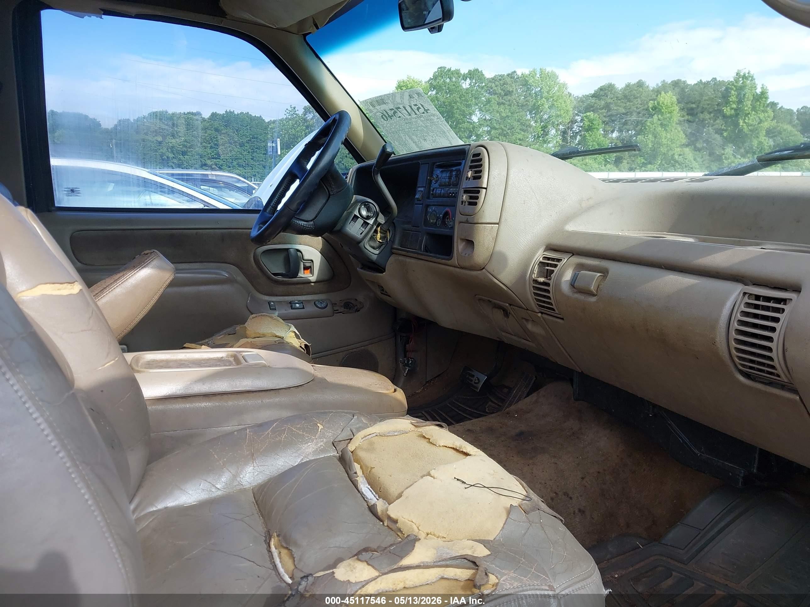 1996 Chevrolet Gmt-400 C1500 Blue vin: 2GCEC19R5T1155513