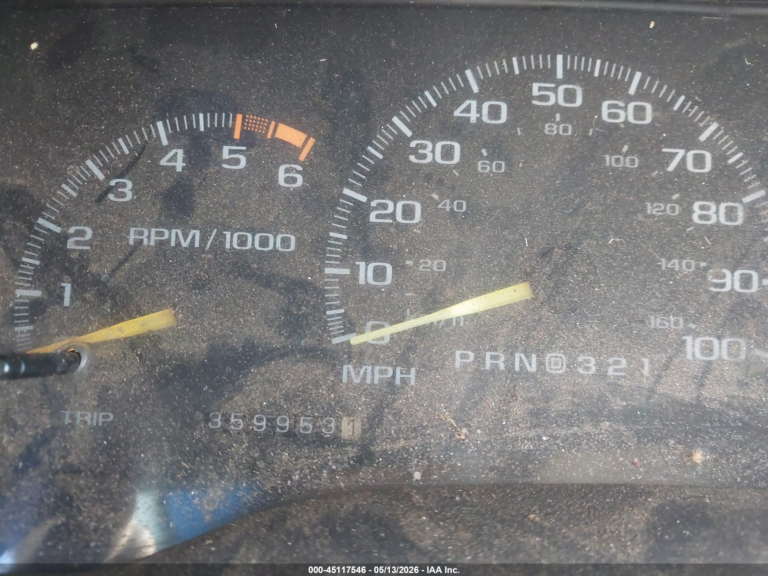 1996 Chevrolet Gmt-400 C1500 Blue vin: 2GCEC19R5T1155513