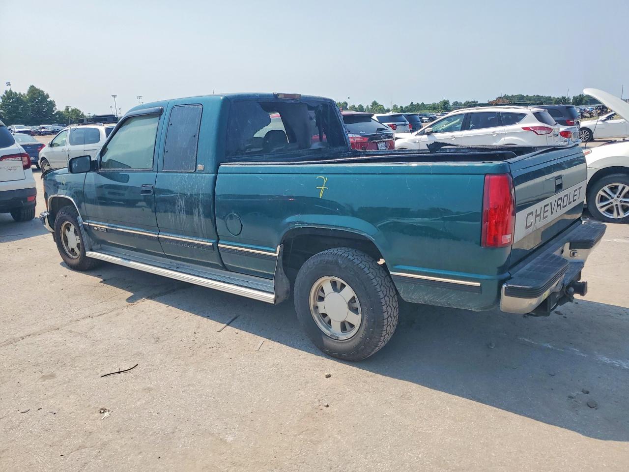 1996 Chevrolet Gmt-400 C1500 Green vin: 2GCEC19R5T1170433