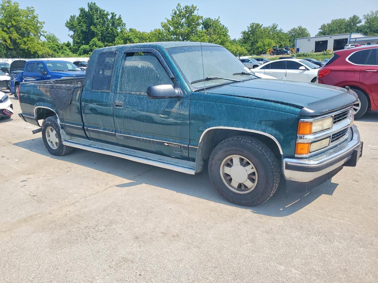 1996 Chevrolet Gmt-400 C1500 Green vin: 2GCEC19R5T1170433