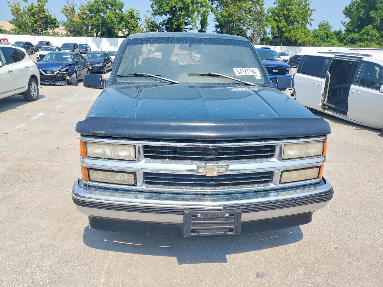 1996 Chevrolet Gmt-400 C1500 Green vin: 2GCEC19R5T1170433
