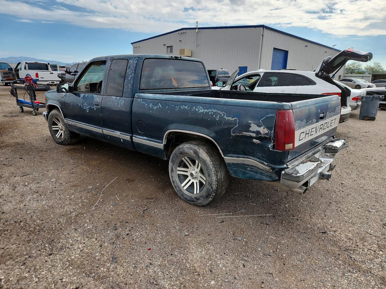 1996 Chevrolet Gmt-400 C1500 Green vin: 2GCEC19R7T1179666