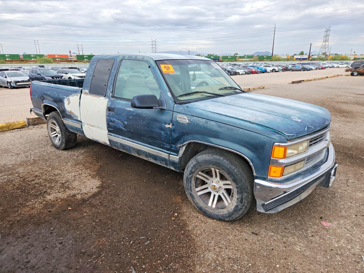 1996 Chevrolet Gmt-400 C1500 Green vin: 2GCEC19R7T1179666