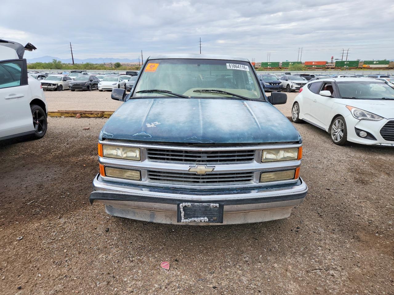 1996 Chevrolet Gmt-400 C1500 Green vin: 2GCEC19R7T1179666
