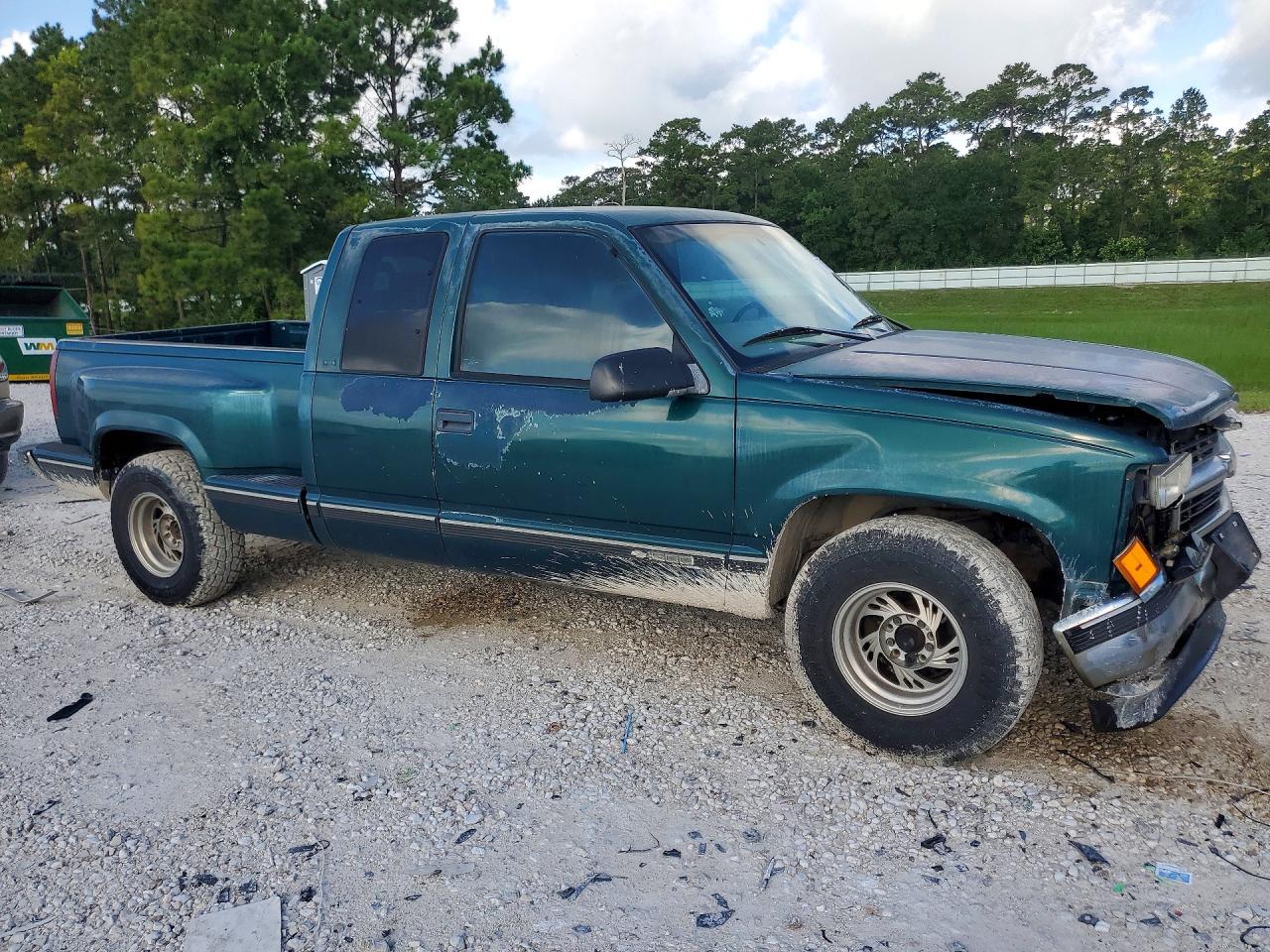 1997 Chevrolet Gmt-400 C1500 Green vin: 2GCEC19R7V1101102