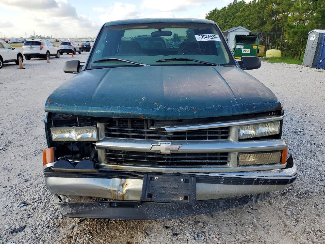 1997 Chevrolet Gmt-400 C1500 Green vin: 2GCEC19R7V1101102