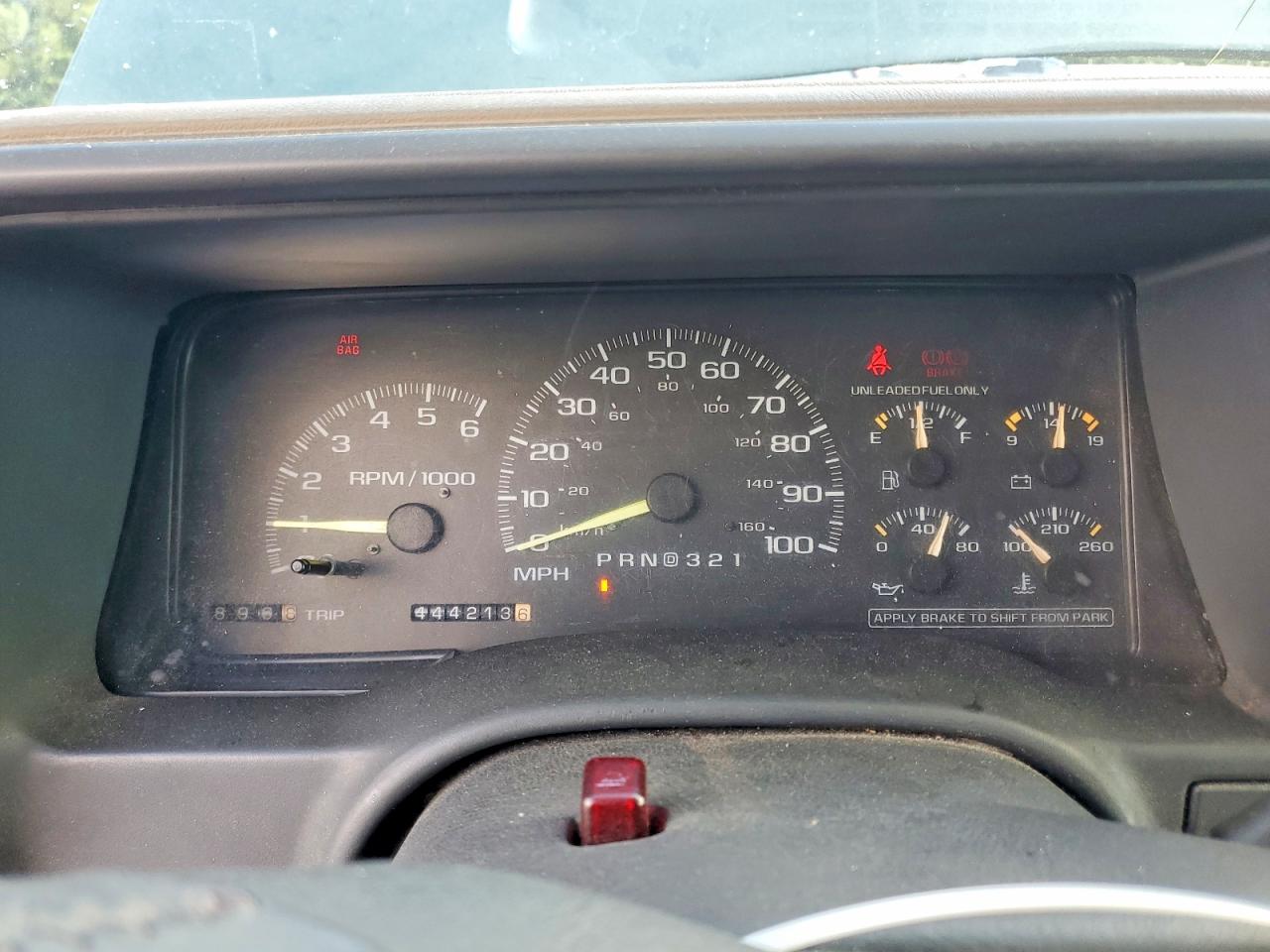 1997 Chevrolet Gmt-400 C1500 Green vin: 2GCEC19R7V1101102