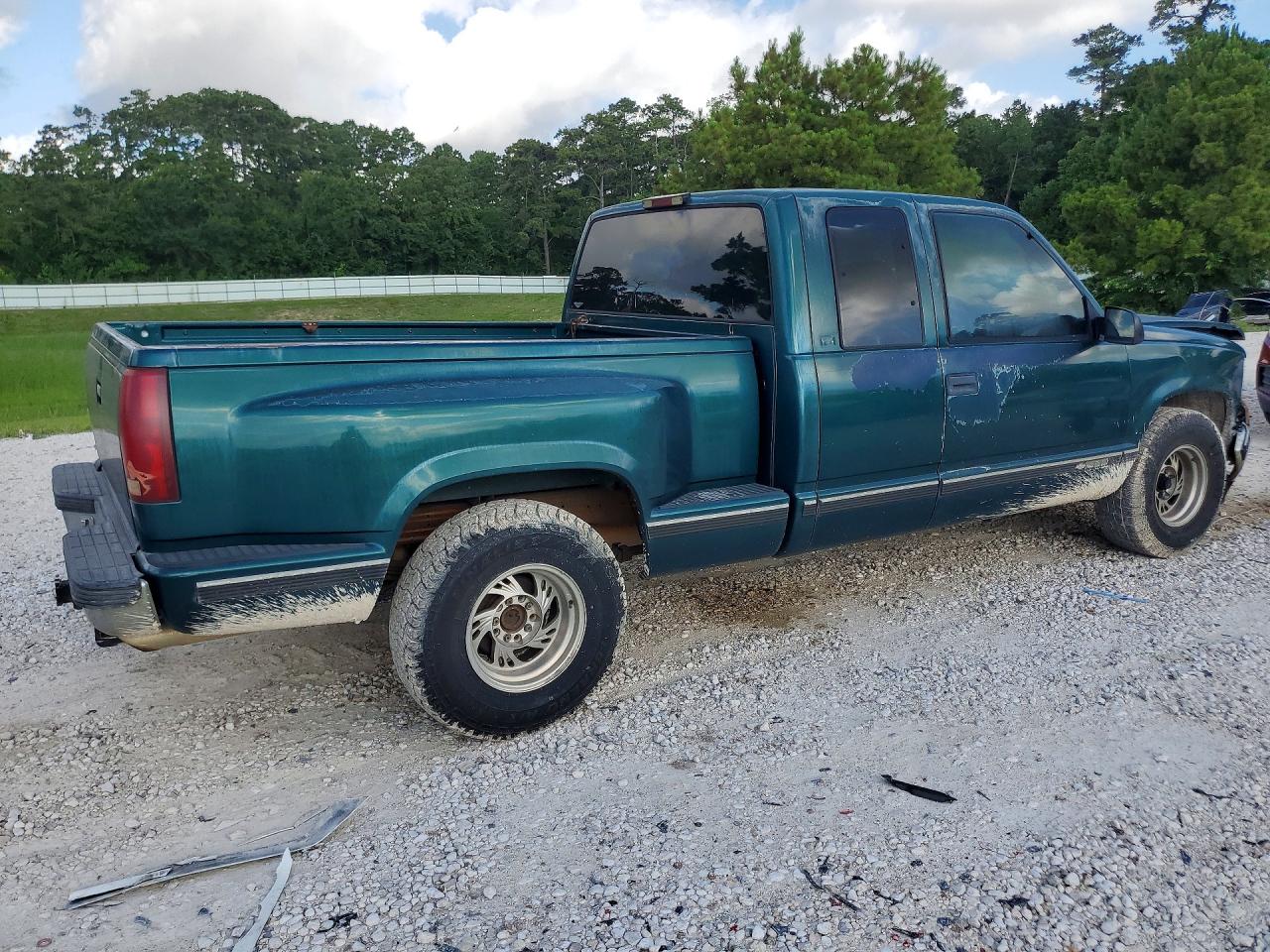 1997 Chevrolet Gmt-400 C1500 Green vin: 2GCEC19R7V1101102